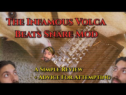 The Infamous Korg Volca Beats Snare Mod | The Q Show ep. 33