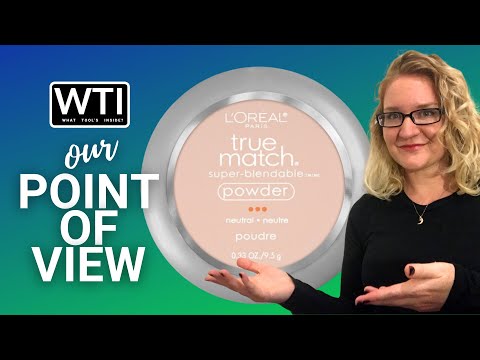 L'Oreal True Match Face Powder - WTI product video review