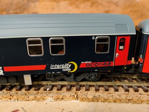 Trenitalia ICN 1955 Roma Termini - Palermo C le/Siracusa intercity notte anno 2019