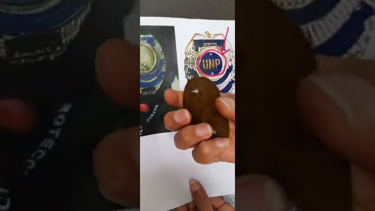 Placas de identificación para Escoltas y Supervisores, instructores.