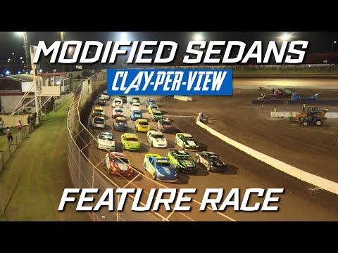Modified Sedans: T-Bar Nationals - A-Main - Toowoomba Speedway - 15.01.2022 [ClayPerView.com]