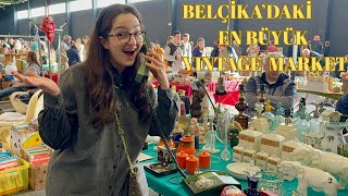Belçika’nın En Büyük Vintage Pazarı! Gent Expo’da Hazine Avı 🧳🕰️