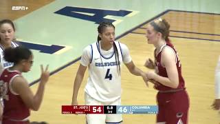 Highlights: WBK | Columbia 57, Saint Joseph's 71