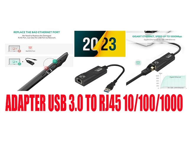 Vídeo relacionado con Aisens - Conversor Usb 3.0 A Ethernet Gigabit 10/100/1000 Mbps. Negro.