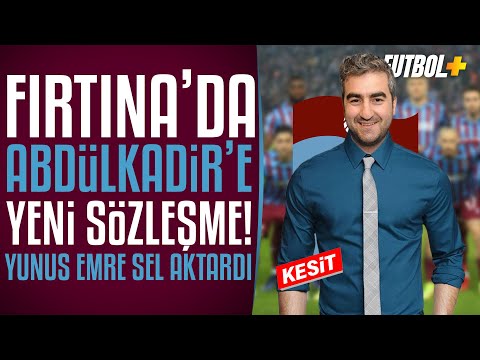 New contract for Abdulkadir Omur | Yunus Emre Sel | Trabzonspor #section