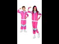 Pink 80er joggingdragt kostume video