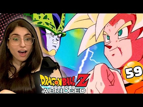 GOKU GIVES UP?! Dragon Ball Z Abridged EP 59 | DBZA REACTION
