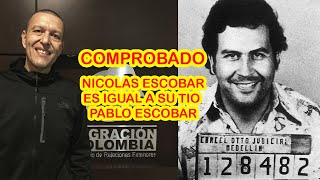 COMPROBADO, NICOLAS ESCOBAR resulto igual que su TIO PABLO ESCOBAR