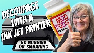 Inkjet Printer Transfer Without Smudging Prints