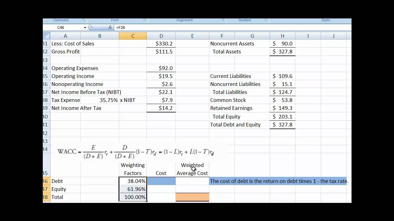 WACC Calculation II