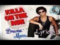 Bruno Mars Killa on the Run Lyrics HD -Con Audio ...