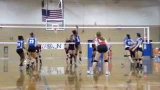 Kayla Morgan (Brown School vs Doss HIgh school) #2 Middle blocker