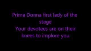 notes prima donna lyrics