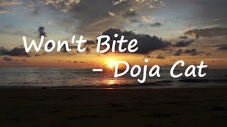 Doja Cat – Won't Bite Lyrics