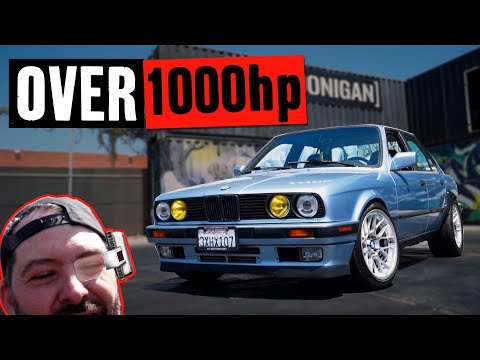 1000hp BMW E30 Racer