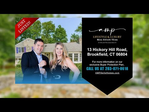 Just Listed at 13 Hickory Hill Road, Brookfield, CT 06804