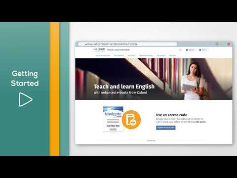 Part of a video titled 2. How to download and install Oxford Learner's Bookshelf - YouTube