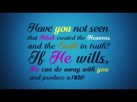 HEART WARMING | Surah Ibrahim(14,19-14,23) | Hafiz Tameem[2016]