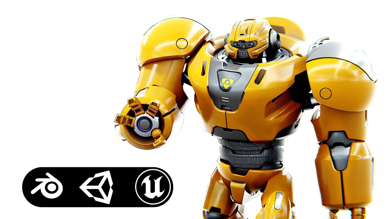 Battle Droid Goliath Auto-Rig Pro Rigged For Mixamo Unreal Engine Unity 3D Model