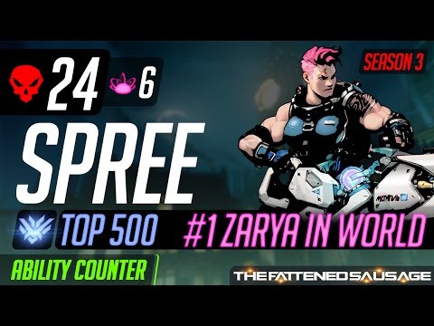[Top 500] #1 Zarya in the World Spree Dominates King's Row