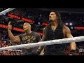 WWE Royal Rumble 2015 - The Rock Returns - YouTube