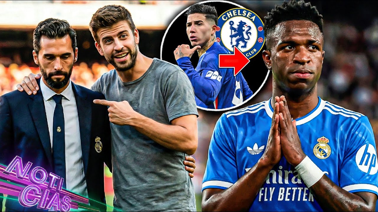 Madrid pide perdón: "Tocamos fondo" | Piqué 'se burla' de Arbeloa | ¿Enzo se va del Chelsea?