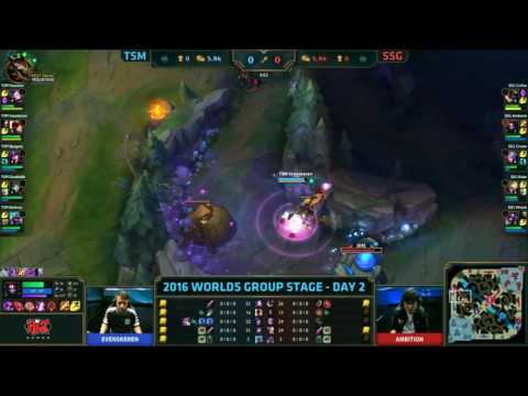 BEAUTIFUL FIRST AND SECOND BLOOD TSM VS SSG, world group stage