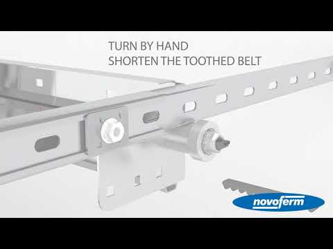 NovoPort Sectional Garage Door System iso 45 with vertical tension spring from Novoferm english mp4