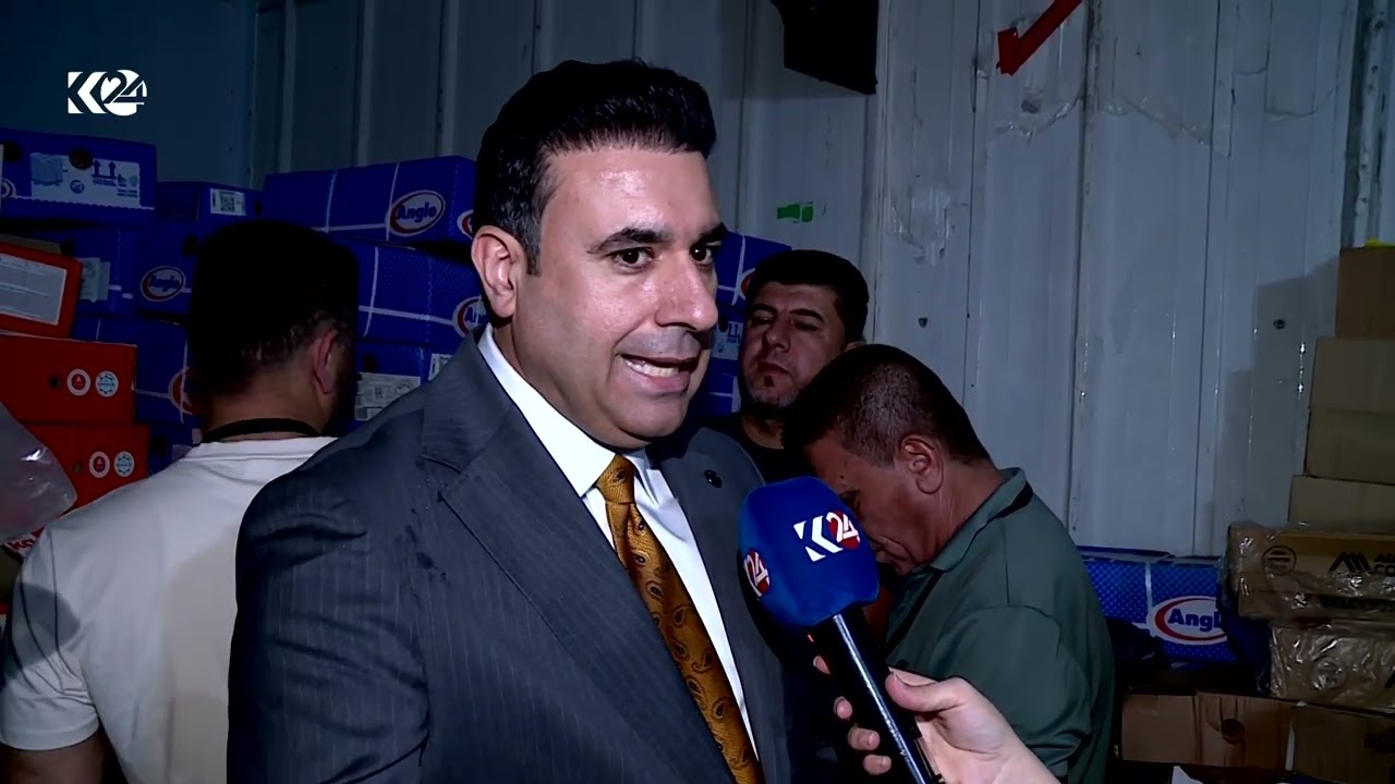 ڤیدیۆ | دەستبەسەر كۆگایەكی خۆراکی ماوەبەسەرچوودا گیرا