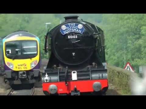 Flying Scotsman,Uppermill to Greenfield, Saddleworth  7 --6 2016