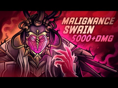 SO I TRIED MALIGNANCE ON SWAIN... 5000+DMG FROM 1 ITEM?