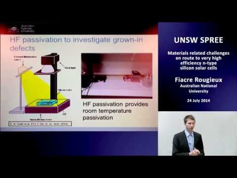 UNSW SPREE 201407-24 Fiacre Rougieux - Materials related challenges en route to very high efficiency