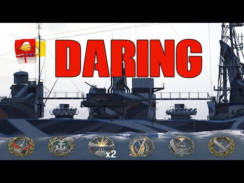 Unstopable Destroyer Daring 3500 BXP // Kraken