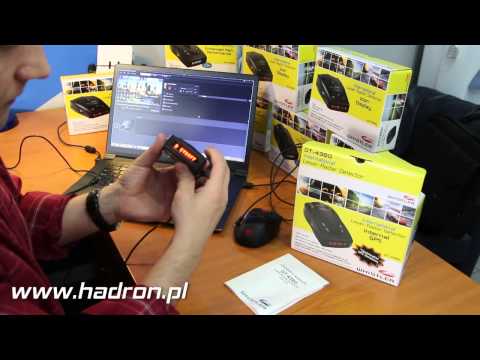 Ustawienie Whistler GT 438G prezentacja działania