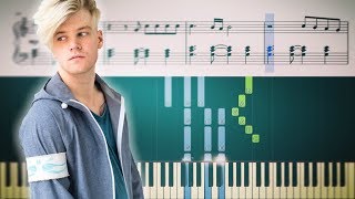 SCRIBBLE - THE EDEN PROJECT EDIT (Puppet) - Piano Tutorial