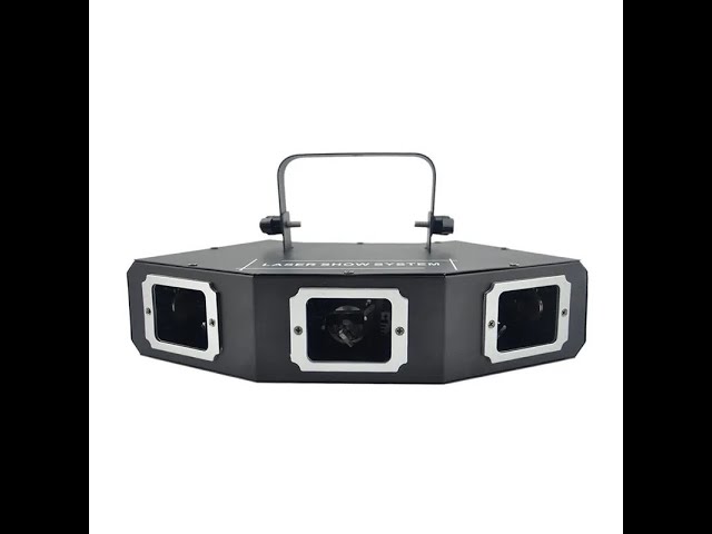 اضائة ليزر حفلات 3 عدسات 3d