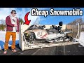Temu Snowmobile Testing