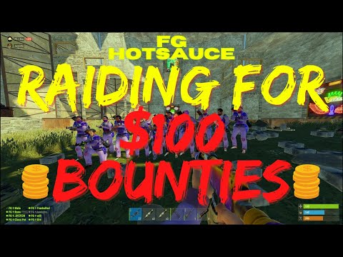How FG Collects Raid Bounties // Rust Zerg Progression // Vital Rust // Clan Raid