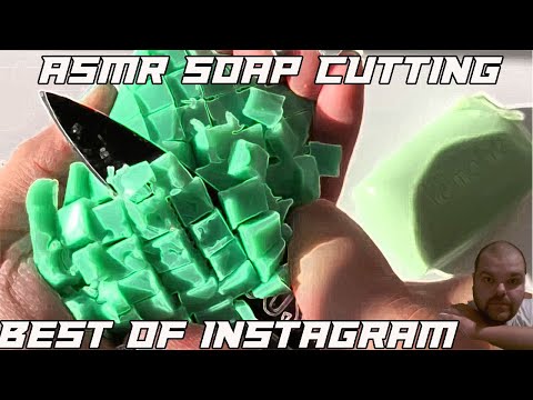 Soap Cutting ASMR Relaxing ASMR Seife Schneiden. Best of Instagram