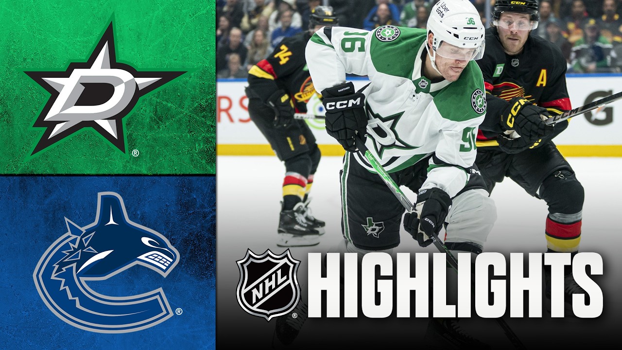 NHL Highlights | Stars vs. Canucks | November 20, 2025