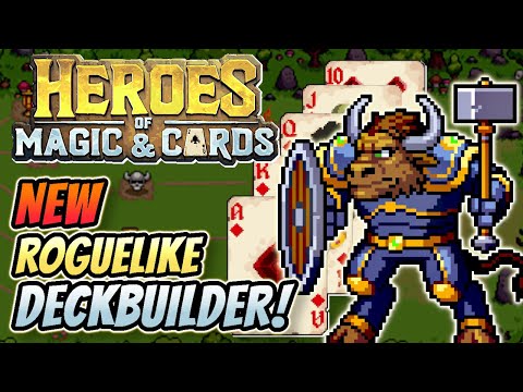 This NEW Roguelike Deckbuilder Has a Wild POKER Twist! | Heroes of Magic & Cards