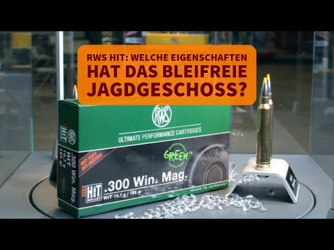RWS HIT: Welche Eigenschaften hat das bleifreie Jagdgeschoss?