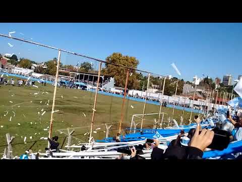 Recibimiento argentino de Quilmes vs victoriano arenas