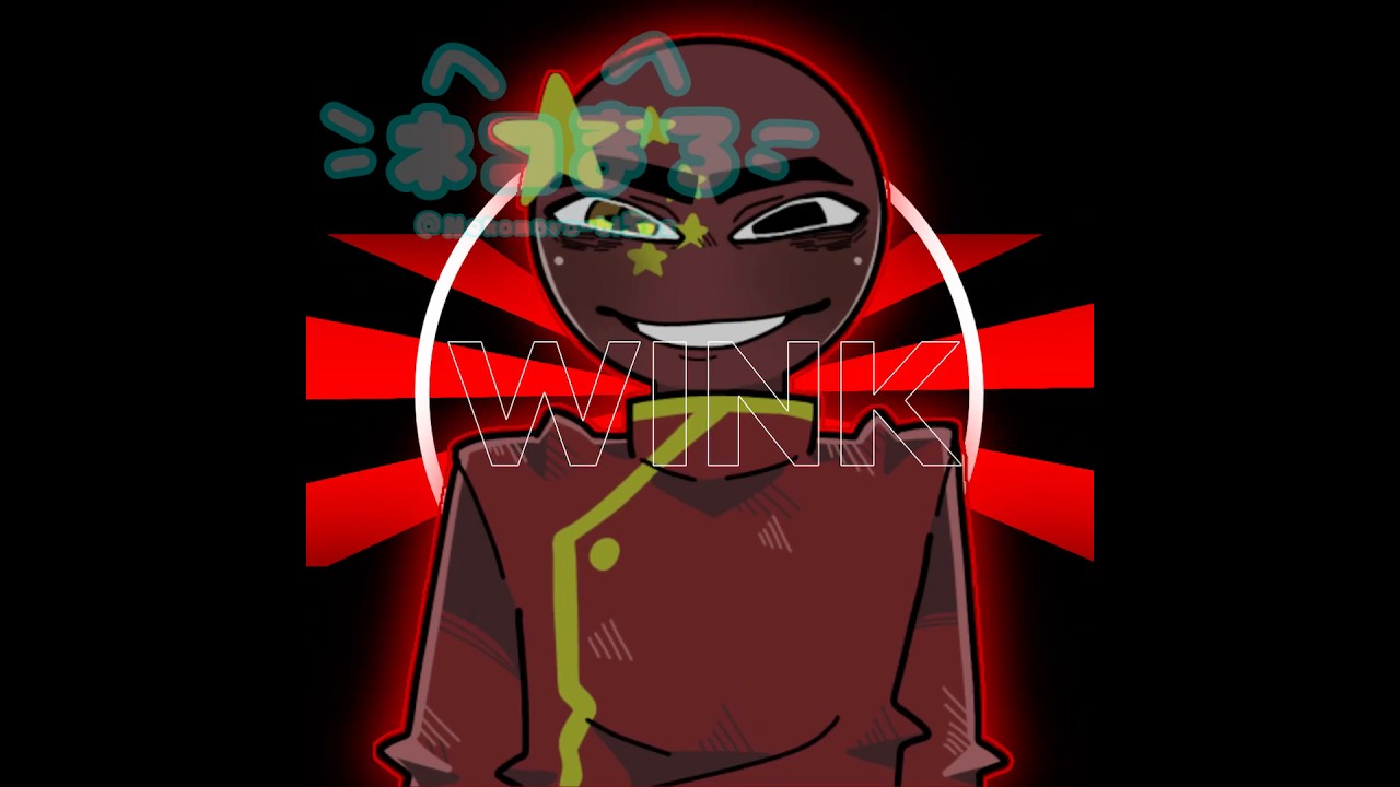 【country human】wink meme || 🇨🇳🇯🇵🇨🇦🇰🇷 #カンヒュ #countryhumans