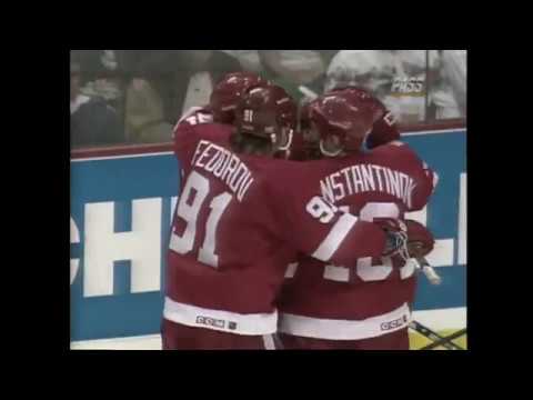 Detroit Red Wings 1995-96 Season Highlights (Part 1)