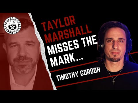 Defending FSSP/ICK from Taylor Marshall