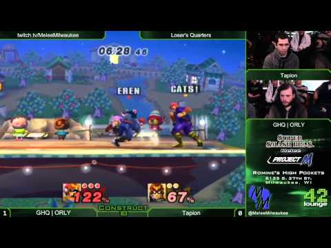 Construct 18 - GHQ | ORLY (Classic) vs Tapion (Blue) - Project M Loser's Quarters