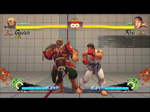 SF4O: Gouken weird special cancel window