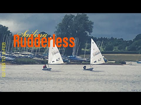 Laser sailing, but Rudderless🇰🇷