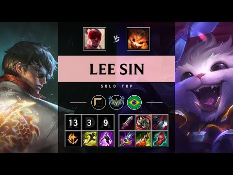 Lee Sin Top vs Gnar: Dominating - BR Challenger Patch 25.S1.2